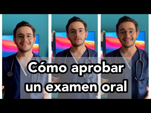 como estudiar rapido para un examen oral