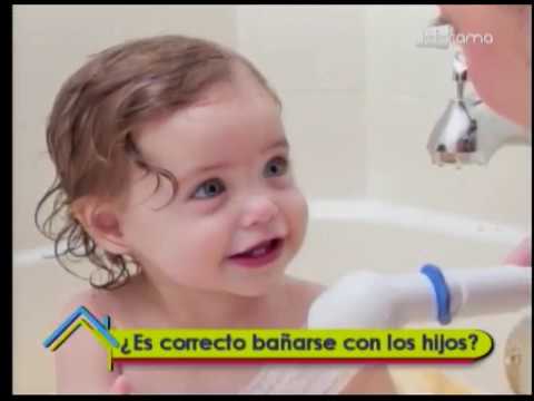 consecuencias de bañarse con los hijos