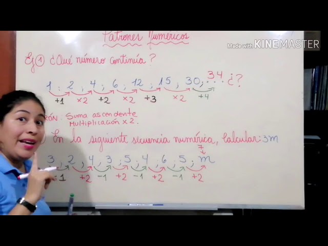 cuantos tipos de patrones numericos hay