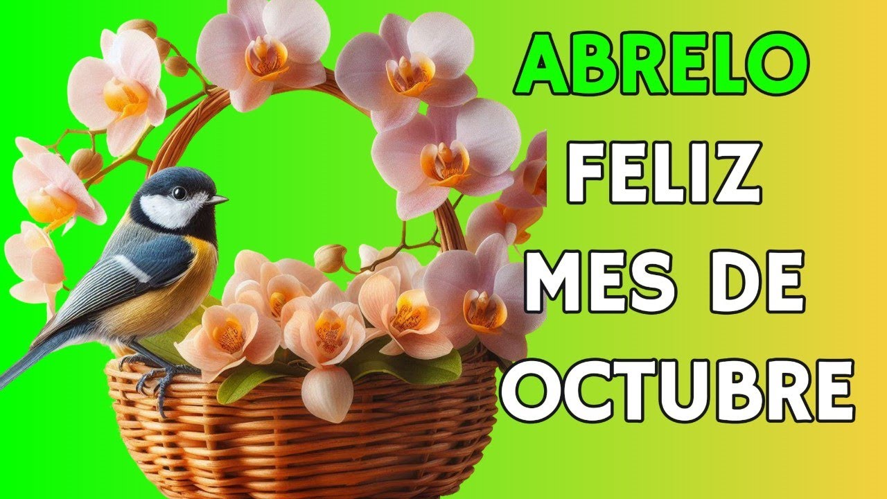 frases bonitas para el mes de octubre
