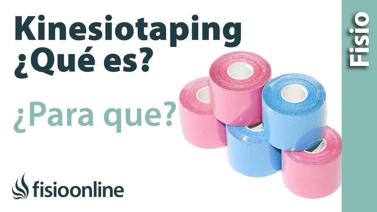 para que sirve la cinta kinesiotape