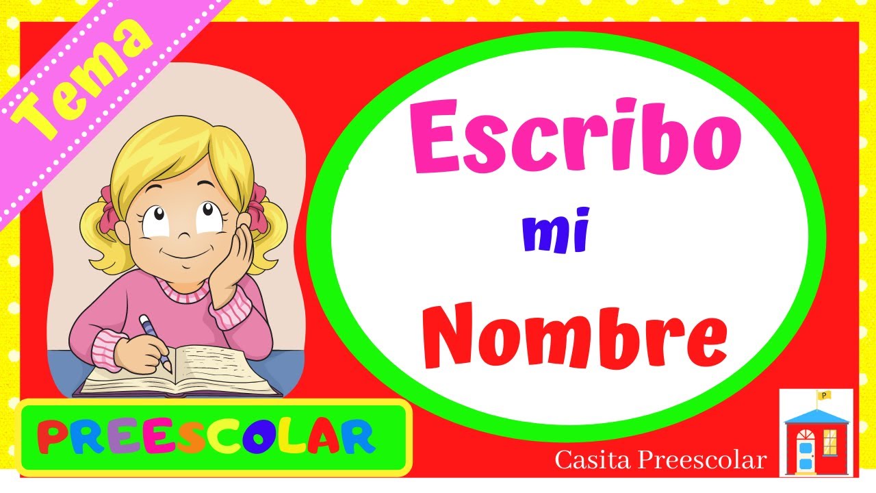 como aprender a escribir mi nombre