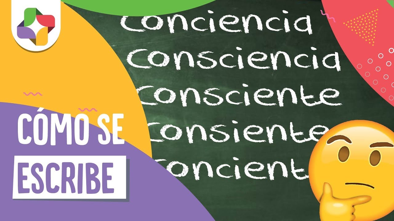 como se escribe conciencia o consciencia