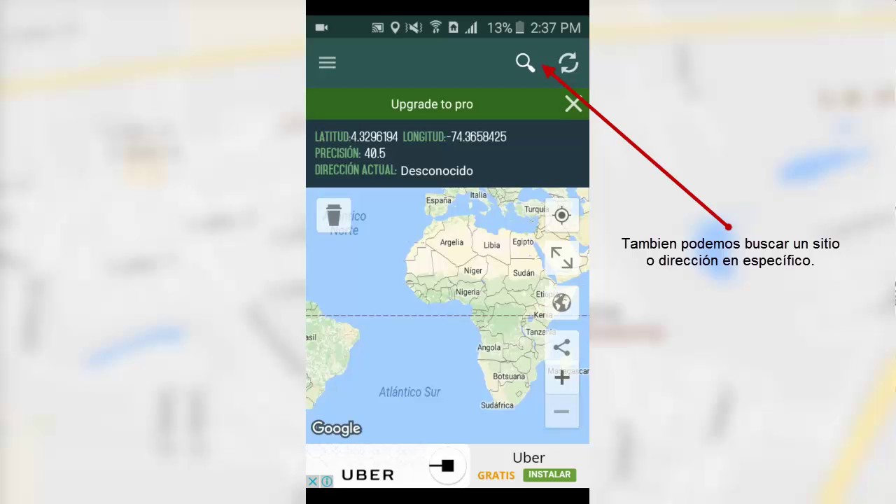 cuál es mi ubicación donde estoy