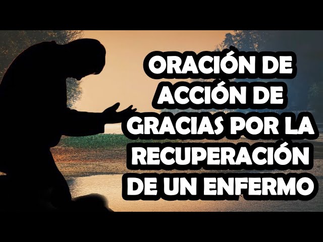gracias por cuidarme cuando estoy enferma