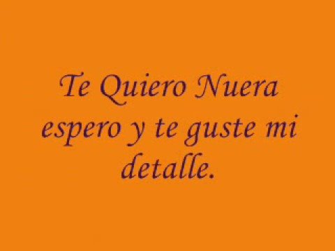 palabras para decirle a una nuera