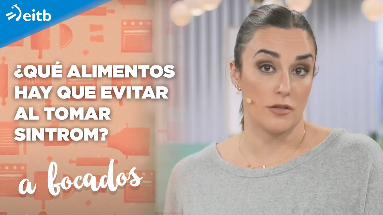 que no se puede comer con el sintrom