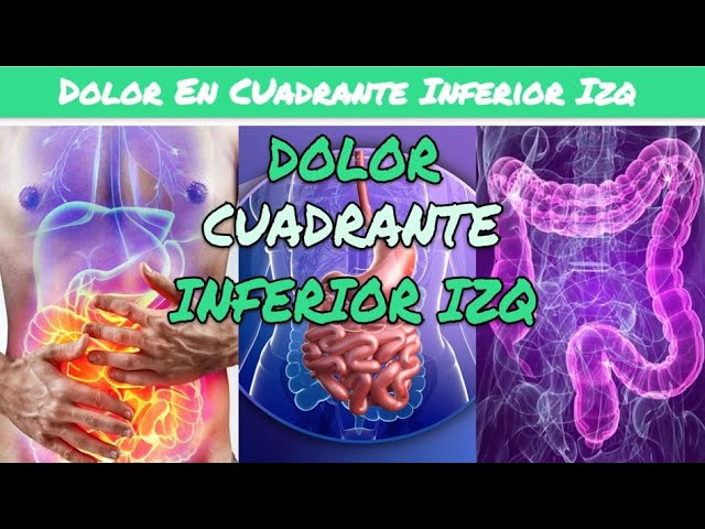 tengo un dolor en el lado izquierdo