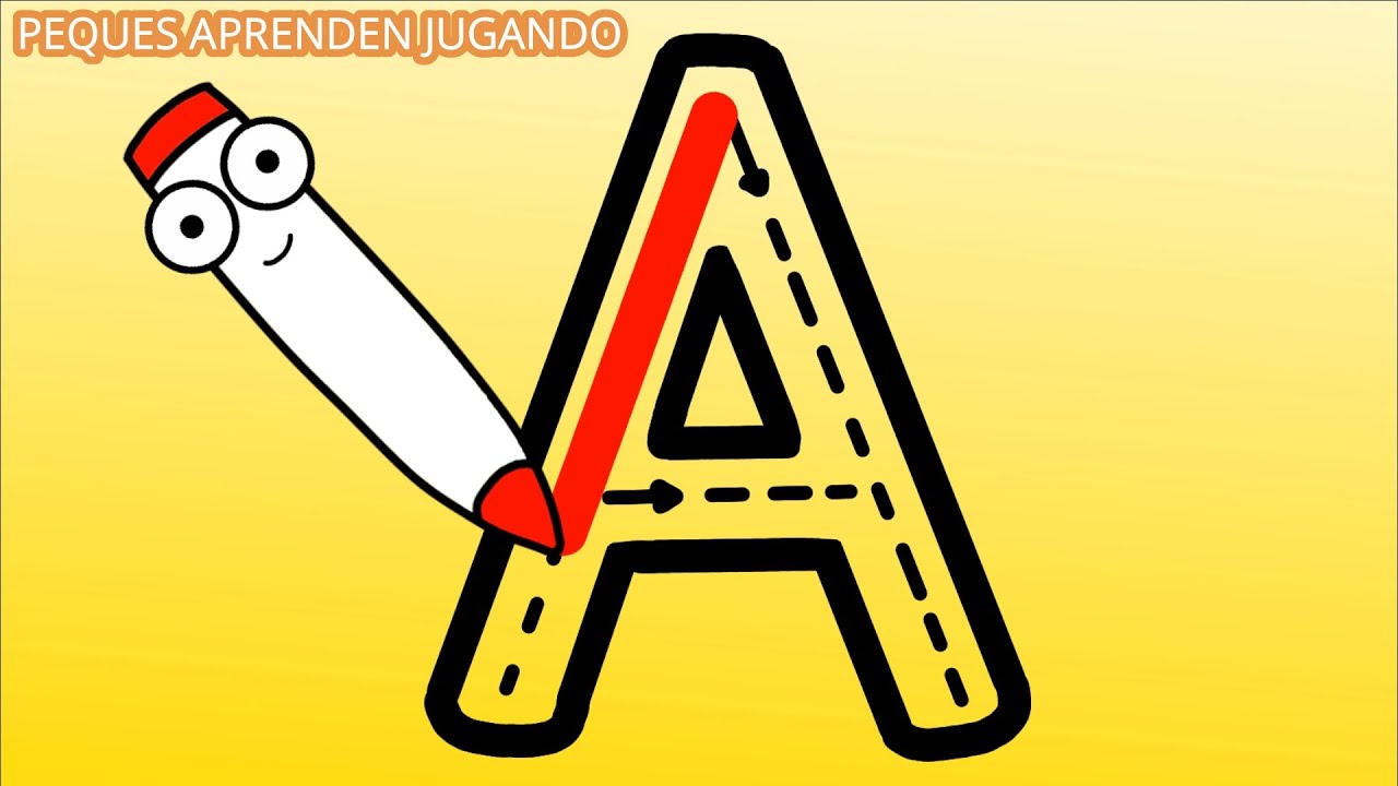 union o enlace de las letras en la escritura
