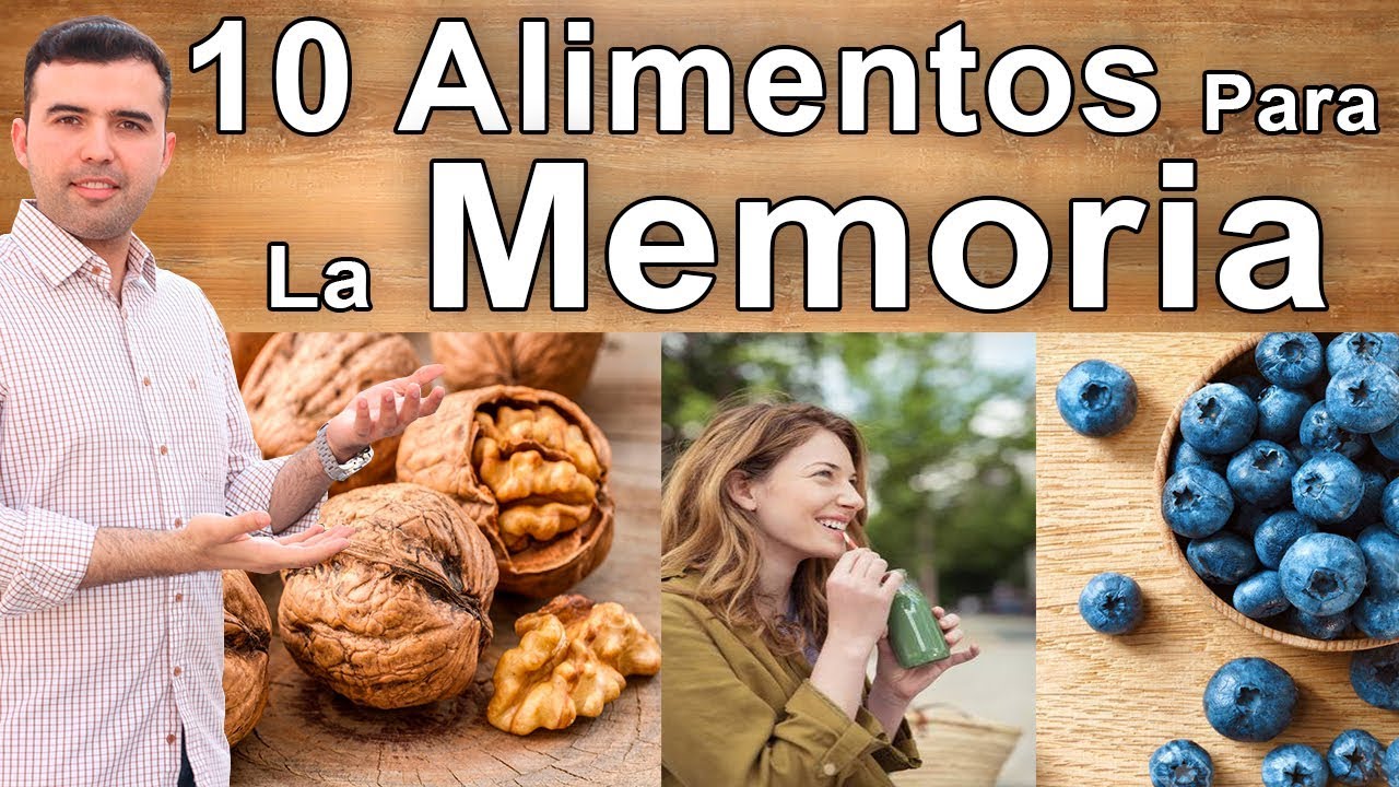 alimentos que ayudan a la memoria para estudiar