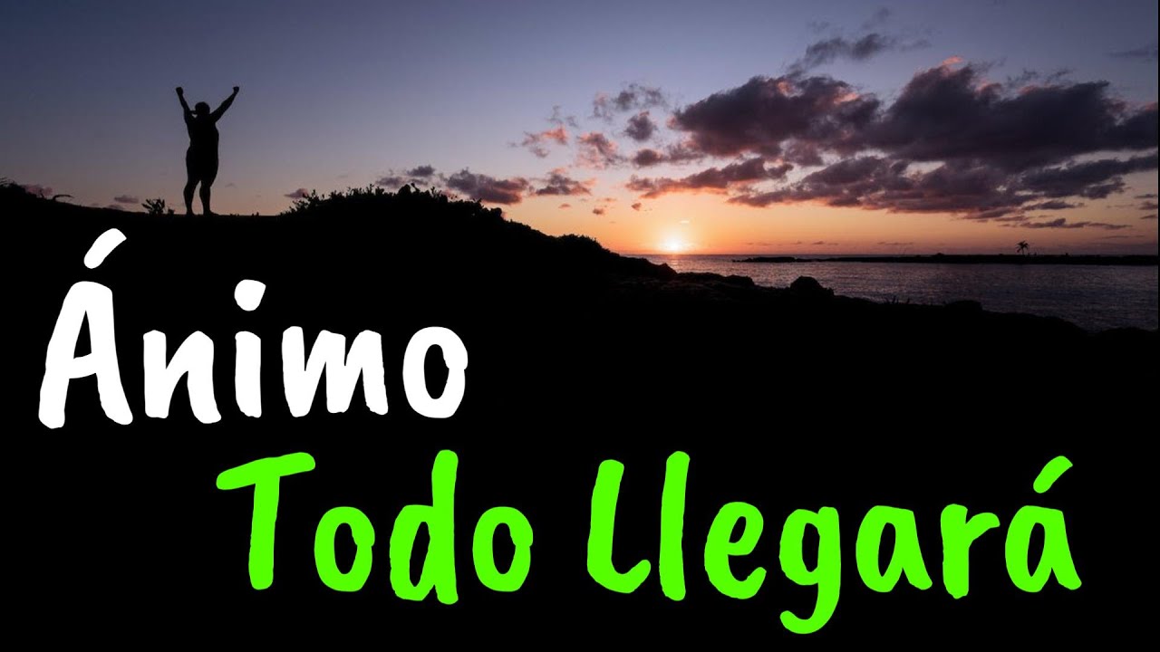 animo mi amor todo estara bien