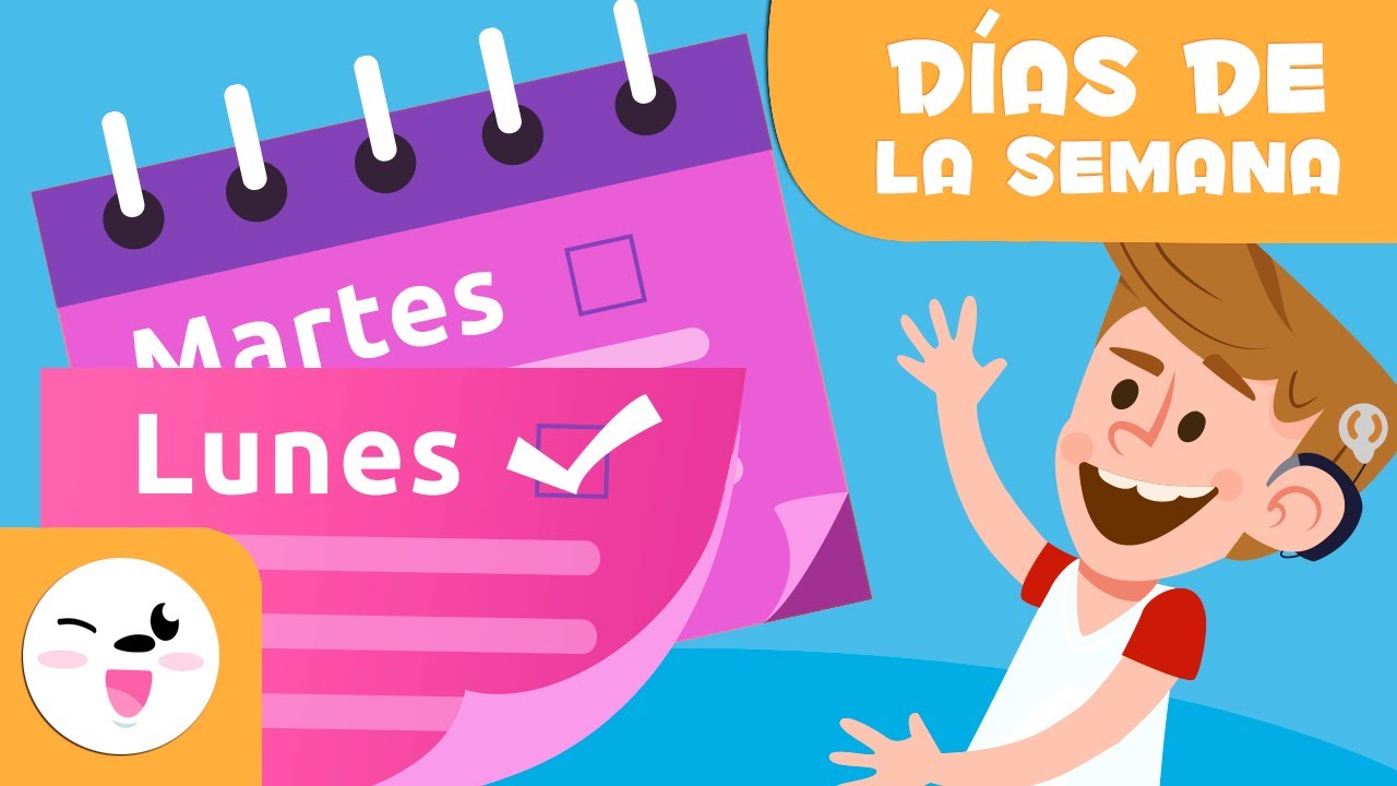 aprender los dias de la semana para niños