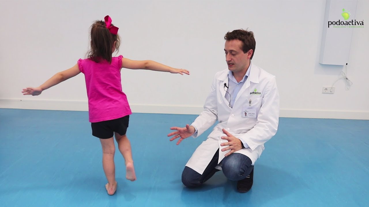 como corregir el pie plano en niños