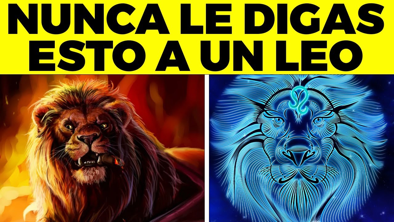 cuando un leo te dice que te quiere