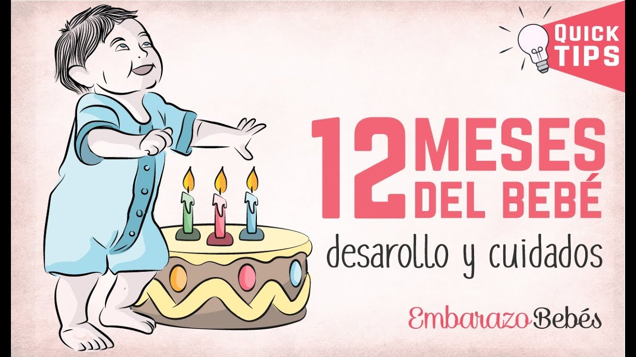 desarrollo del bebe hasta el año