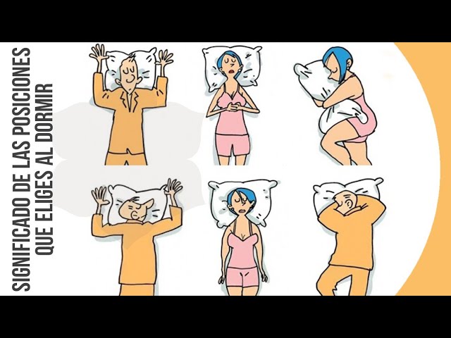 dormir con las piernas formando un 4