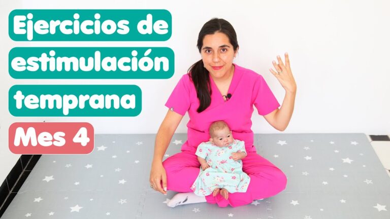 Guía Completa de Estimulación Temprana para Bebés de 4 Meses