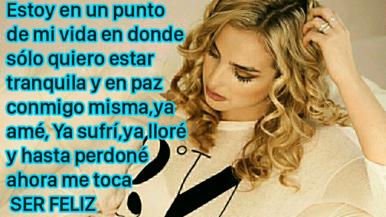 estoy en un punto de mi vida