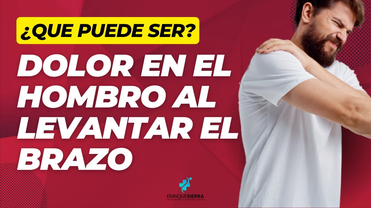 me duele el brazo derecho al levantarlo