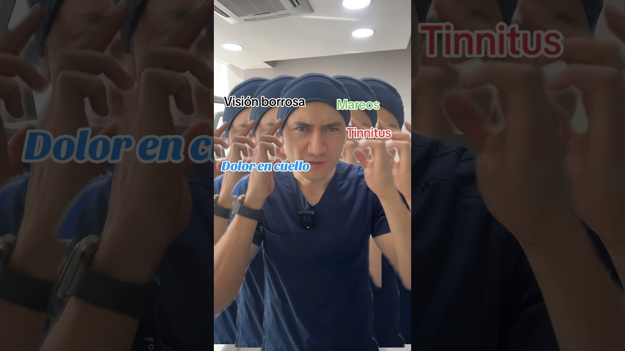 presion en la cabeza mareos y vision borrosa