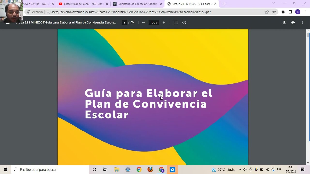 quien elabora el plan de convivencia