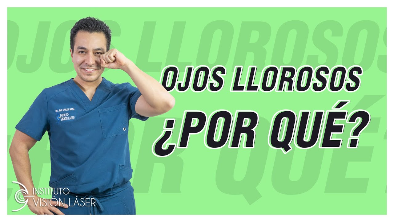 porque me lloran los ojos cuando estoy acostada