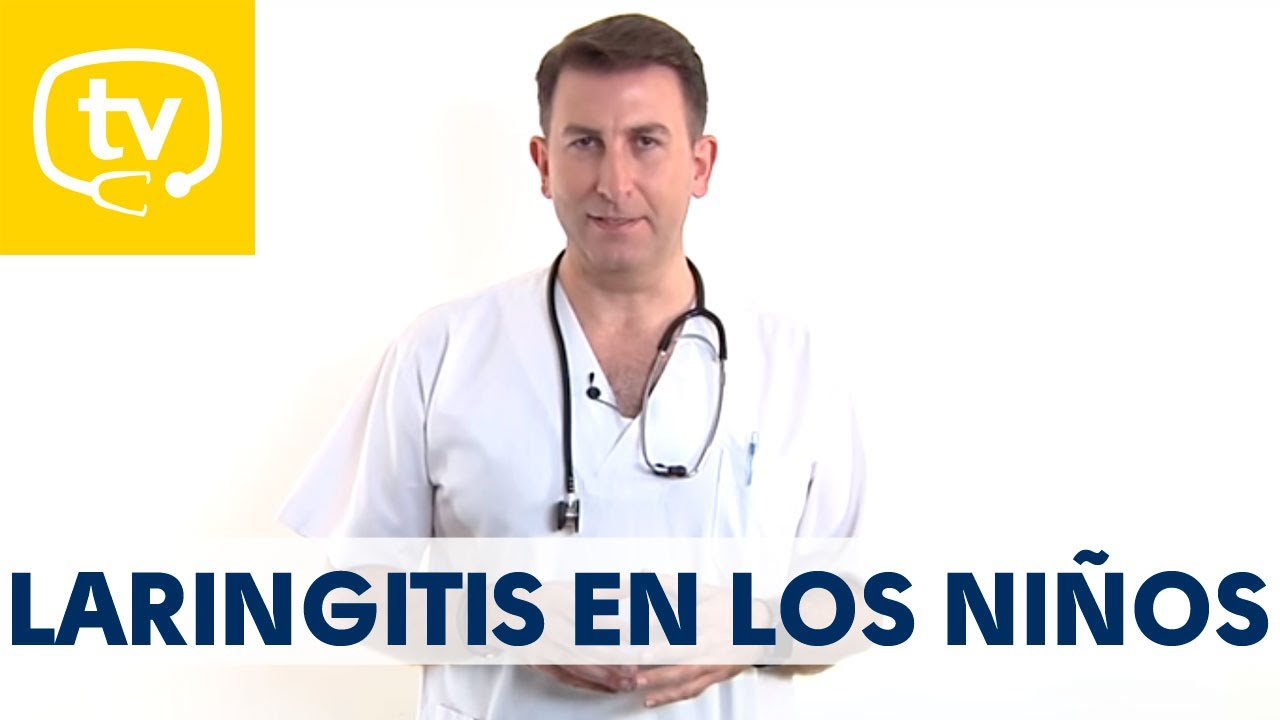 que es laringitis en niños